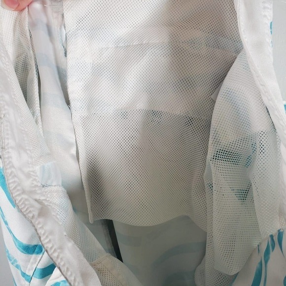 Sperry Swim Bottom Watershort Wave Stripe Knock Out Board Short Blue Size 30 - Picture 4 of 12